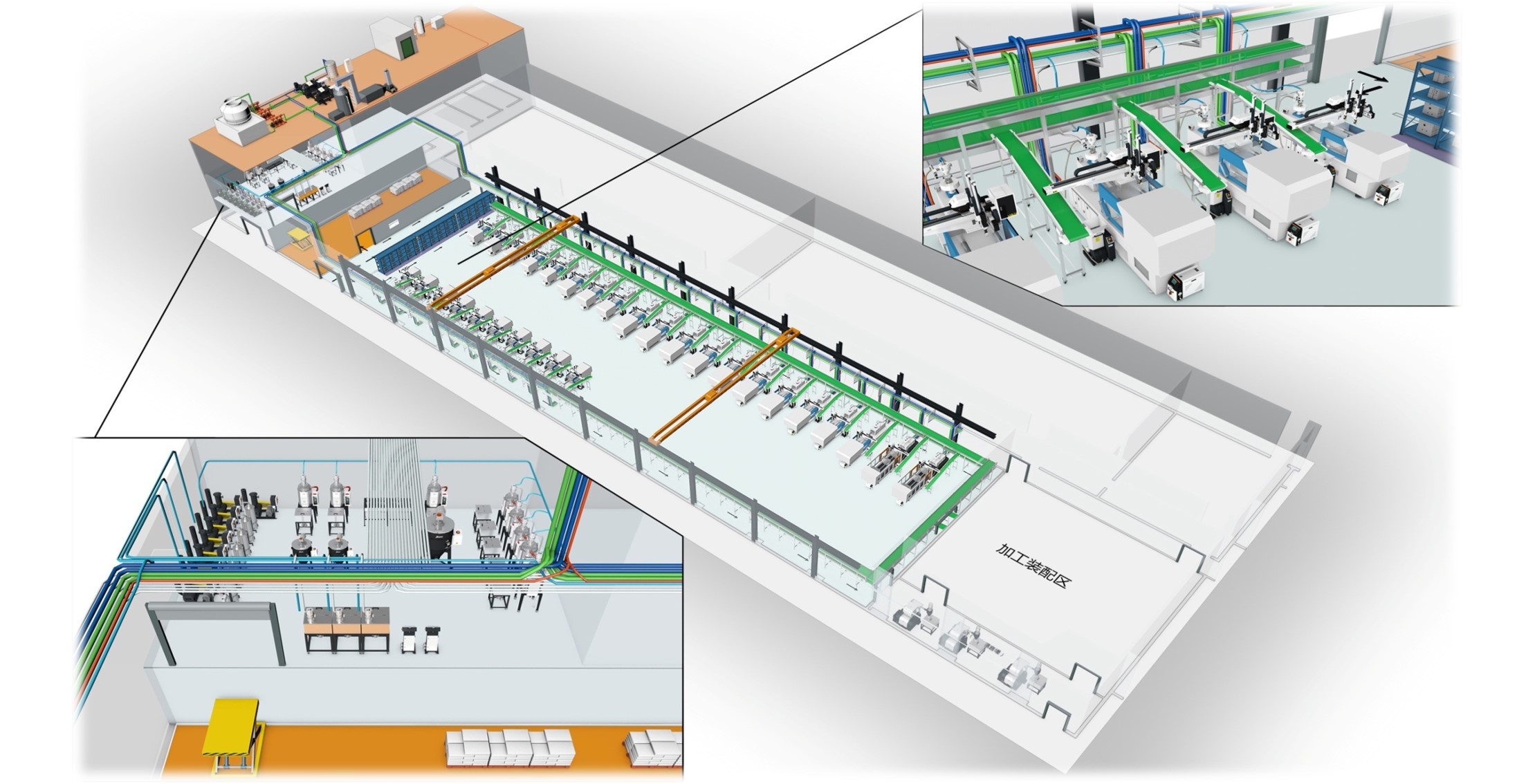 Central Material Handling System